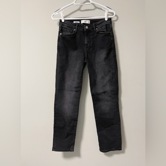 Mango Grace Crop Slim Fit Jeans - Picture 2 of 14